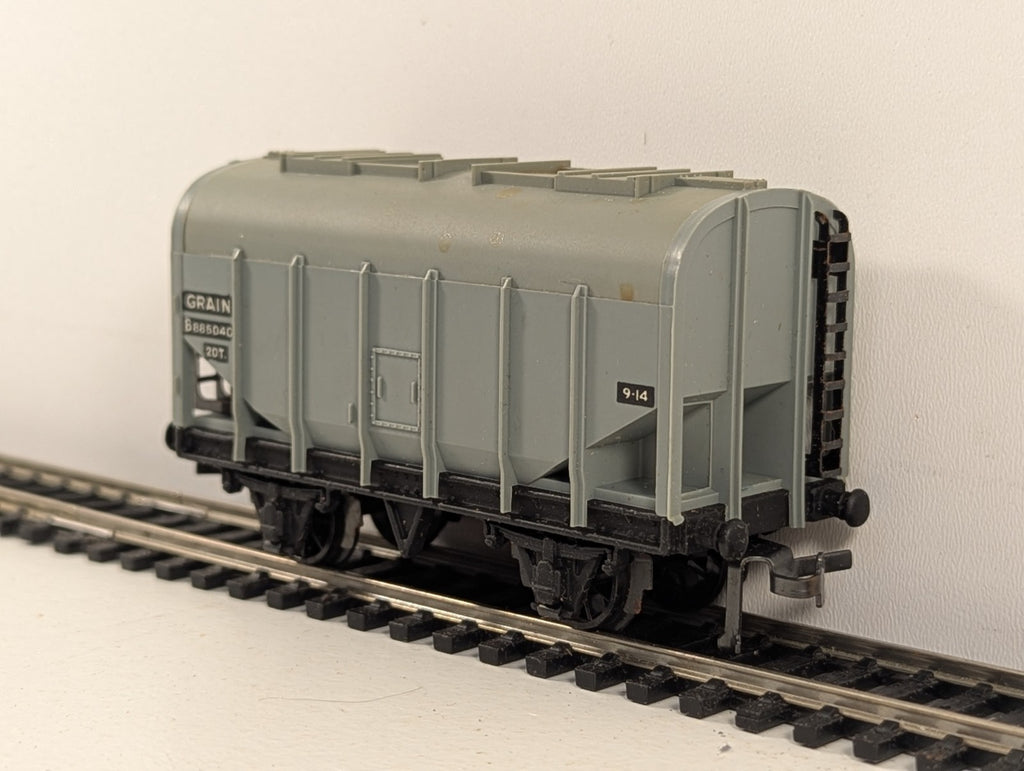 Hornby Dublo 32067 OO Gauge Grey 20 Ton Bulk Grain Wagon - Boxed