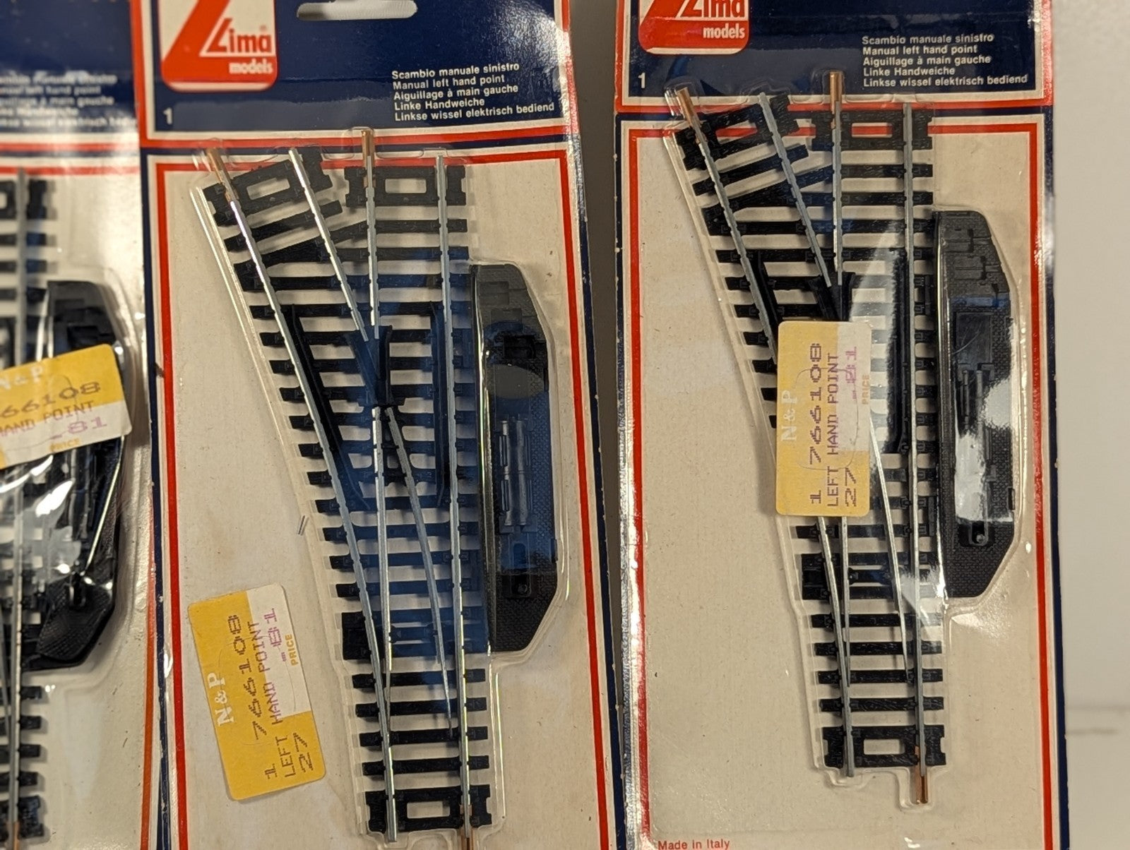 Lima 403051 OO Gauge Manual Left Hand Points - Job lot