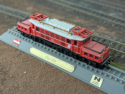 Del Prado Class 1020 electric locomotive Austria 1940 1:160
