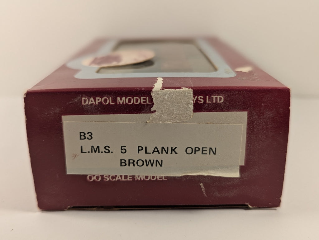 Dapol B3 OO LMS 5 Plank Wagon 413833