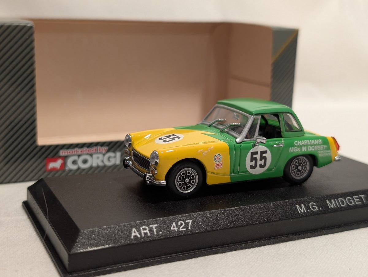 Corgi Detail Cars ART427 – 1969 MG Midget Mk IV – 1:43 Scale