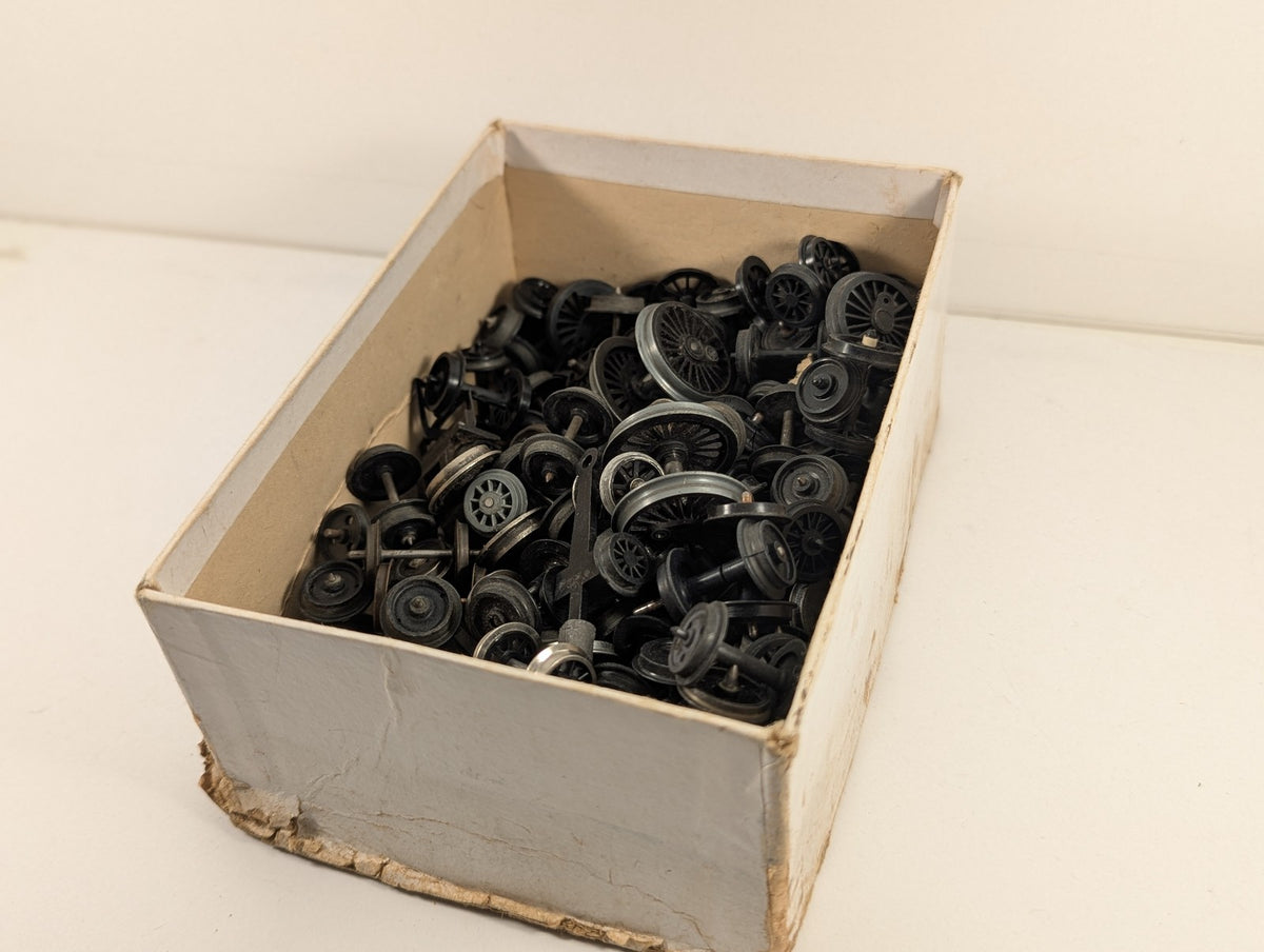 Mixed Model Railway Wheels and Axles Spare Parts