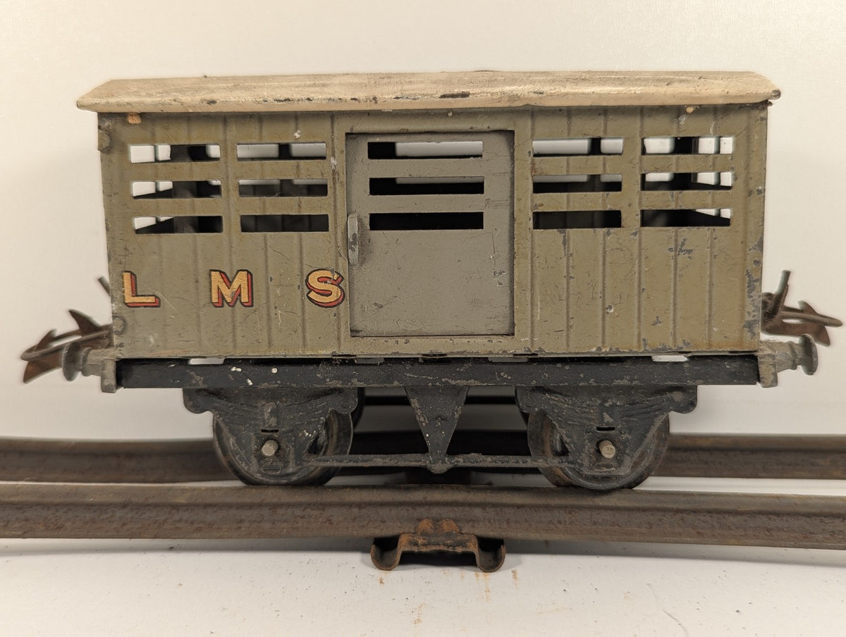 Hornby O Gauge No. 1 Cattle Truck Goods Wagon LMS