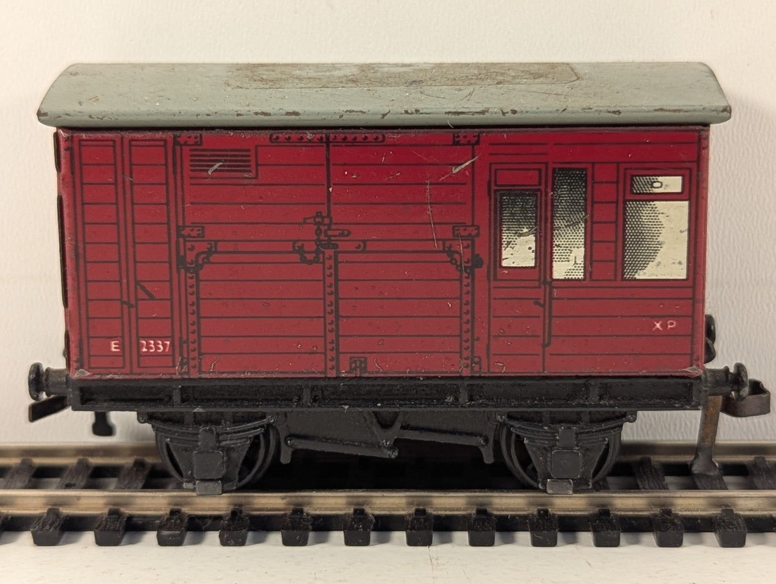 Hornby Dublo BR Maroon Horse Box OO Gauge