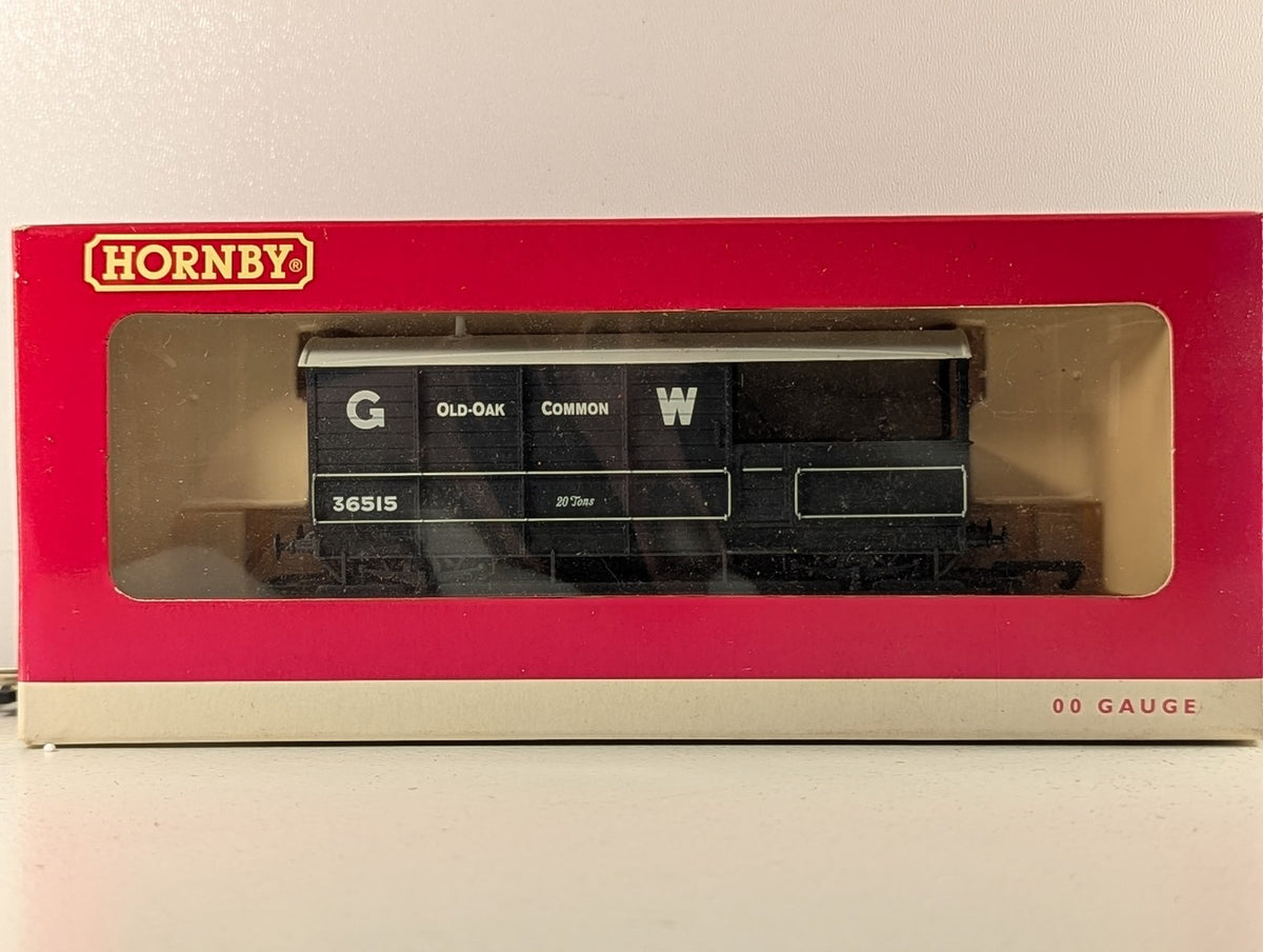 Hornby OO Gauge GWR 20 Ton Toad Brake Van 36515 GWR Black R6123