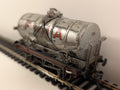 Bachmann 37-680A “Fina” Tank Wagon – Silver Livery – Weathered – OO Gauge