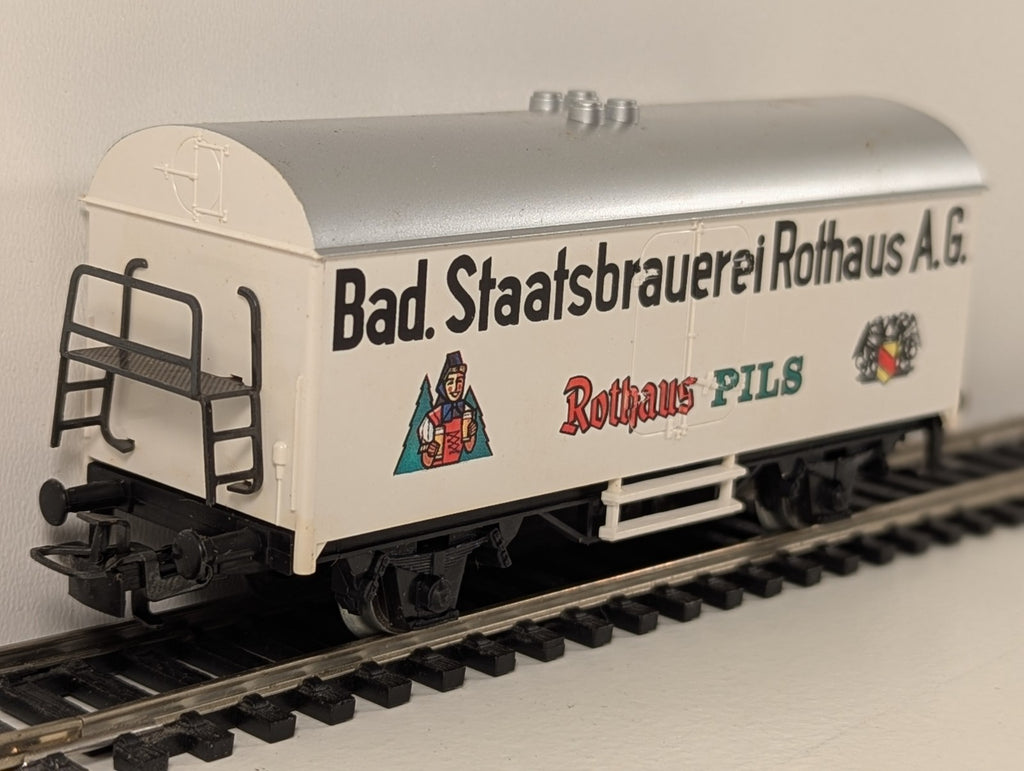Märklin H0 Beer Refrigerator Wagon – “Rothaus Pils” – 4437