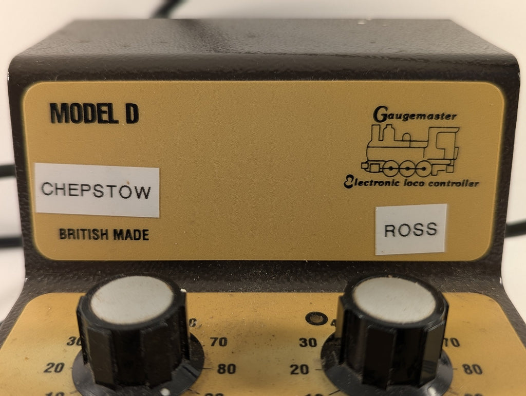 Gaugemaster Model D Electronic Loco Controller Twin Controller