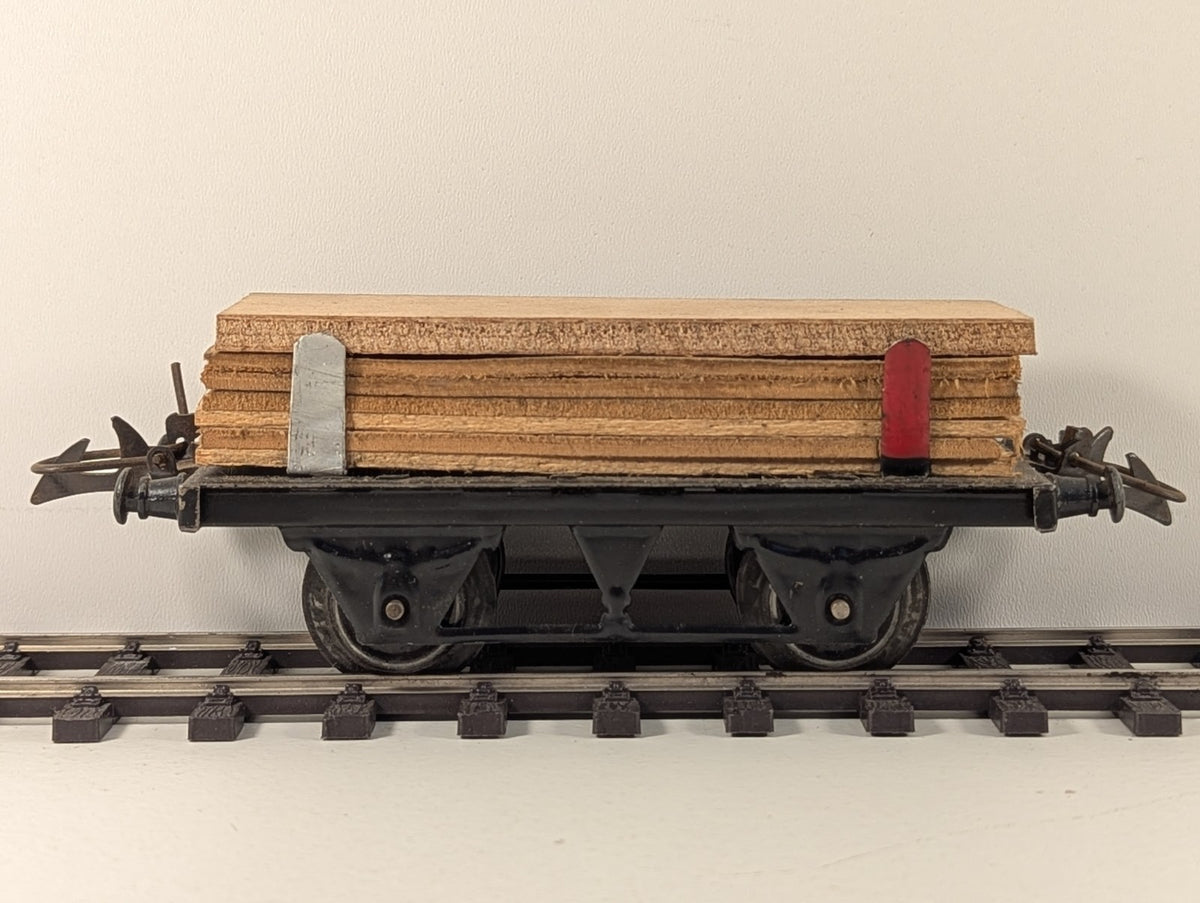 Hornby R175 O Gauge No.1 Timber Wagon with load