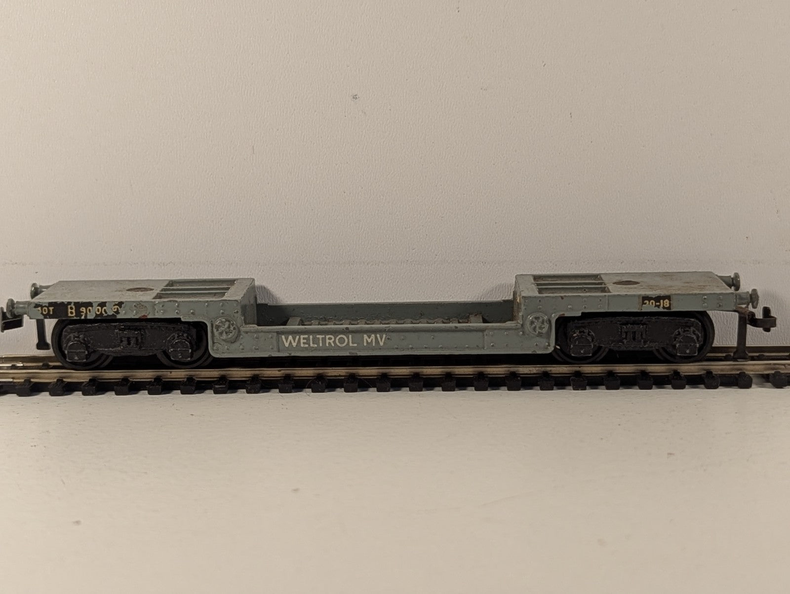 Hornby Dublo 40 Ton Bogie Well Wagon Weltrol MV OO Gauge