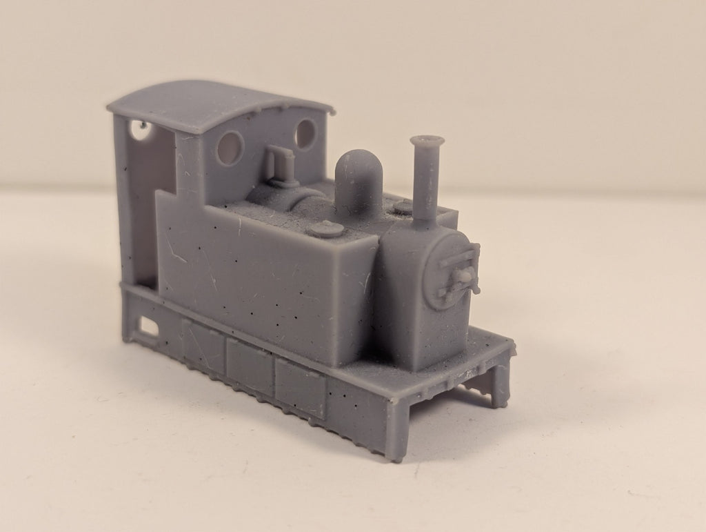 3D Printed OO9 Steam Tram Bodyshell for Kato Chassis
