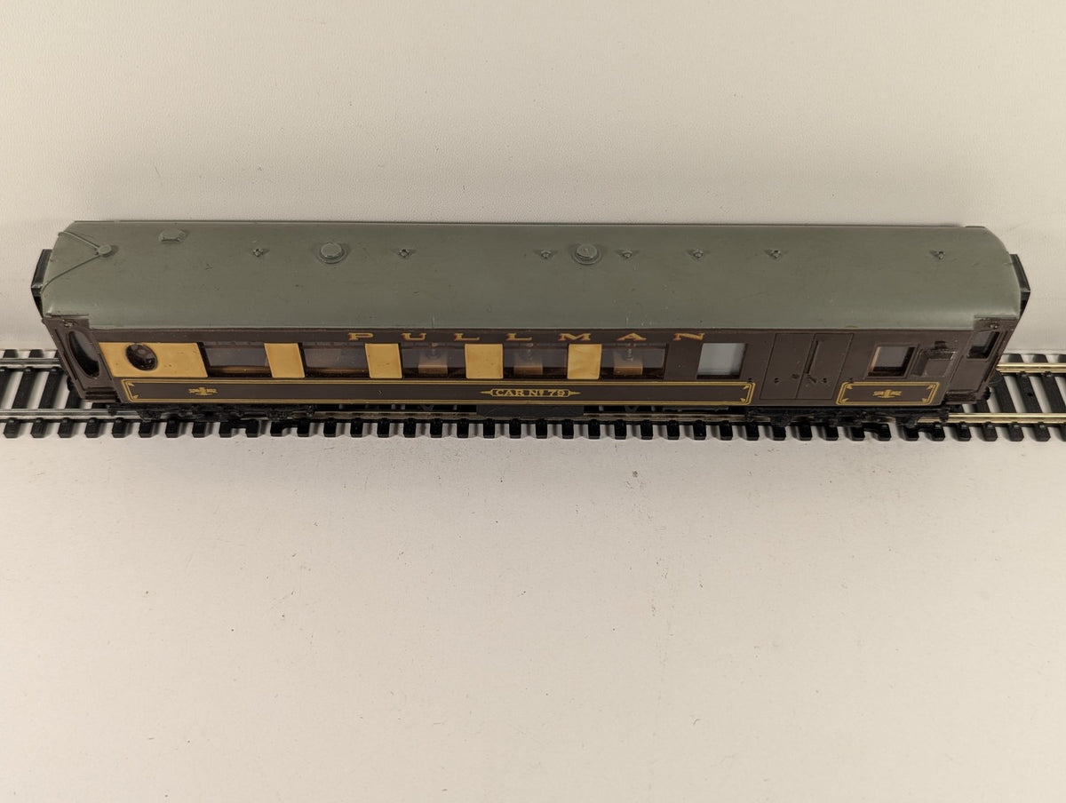 Hornby Dublo OO Gauge Pullman Car No. 79 Passenger Coach Pullman Umber and Cream