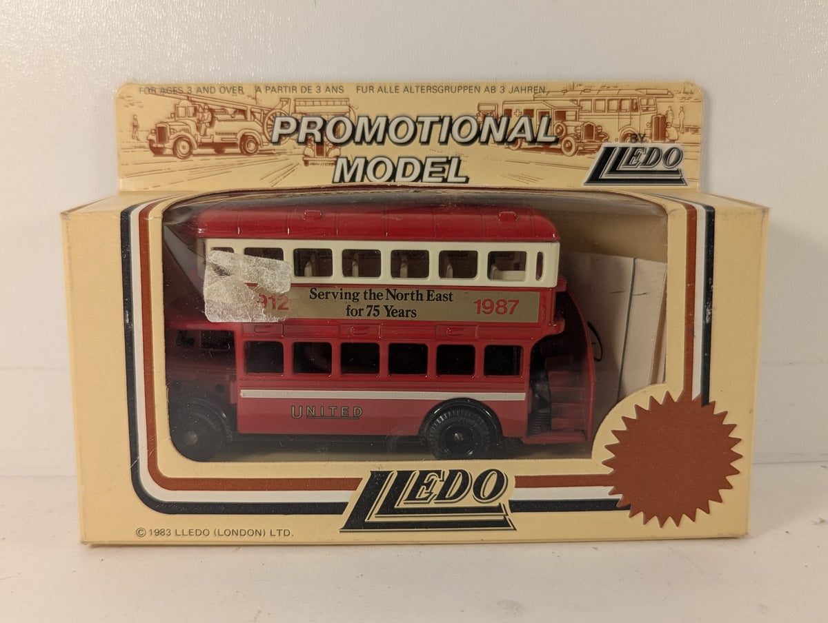 Lledo AEC Regent Double Decker Bus Die-cast Model Bus United