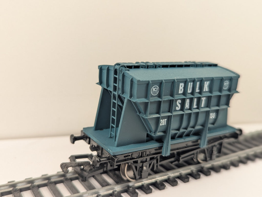 Dapol OO ICI Bulk Salt Presflo Wagon Blue