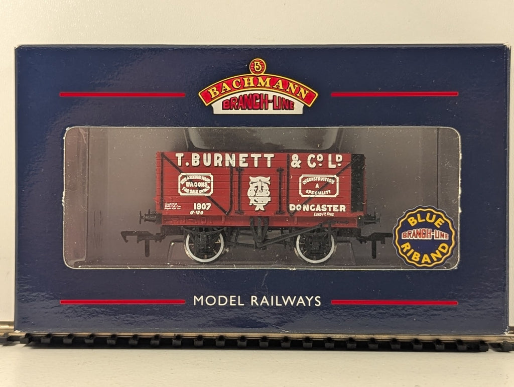 Bachmann 37-125K 8 Plank Wagon 'T. Burnett & Co.'