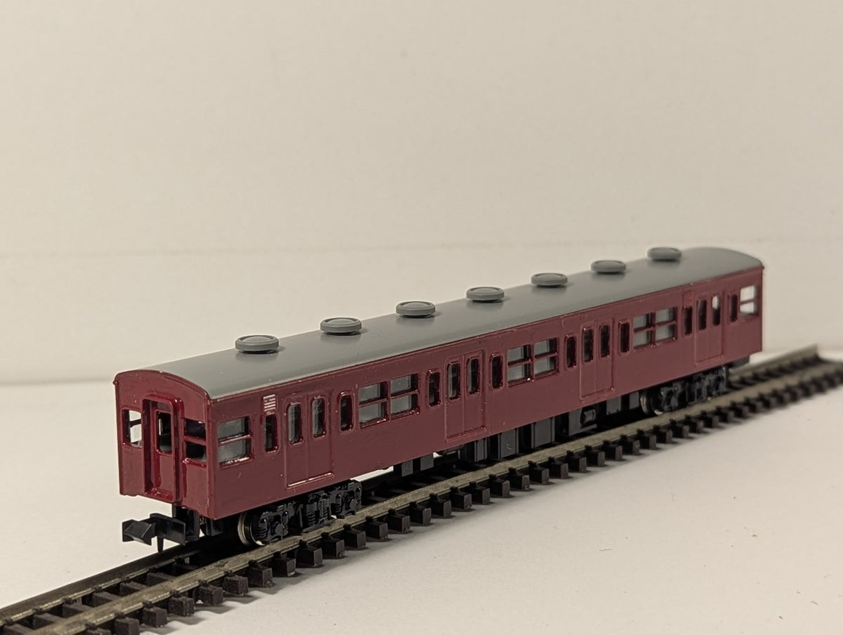 Kato N Gauge Commuter Driving Coach Passenger Coach Maroon