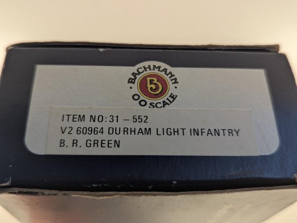 Bachmann 31-552 Gresley V2 Class 2-6-2 'Durham Light Infantry'