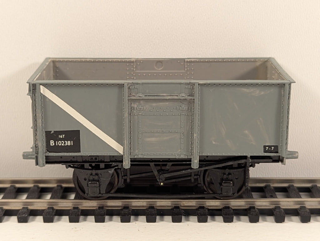 Kitbuilt BR 16 Ton Steel Mineral Wagon in BR Grey Livery