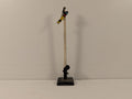 Hornby OO Gauge No. 1 Distant Signal Yellow and black arm with white post