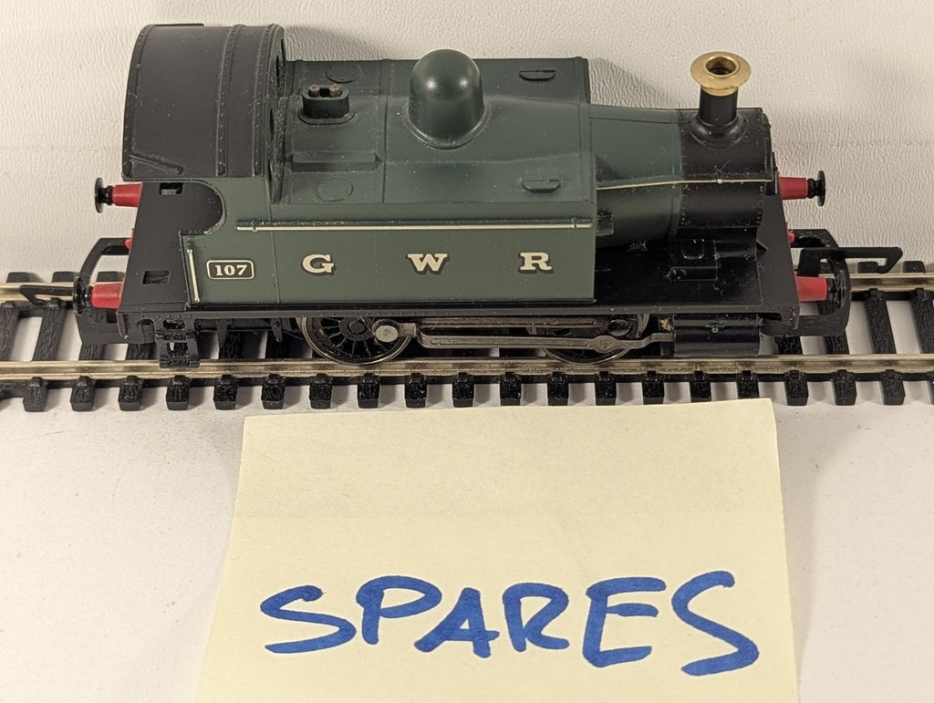 Hornby OO Gauge Holden Class 101 0-4-0T Steam Locomotive 107 GWR Green