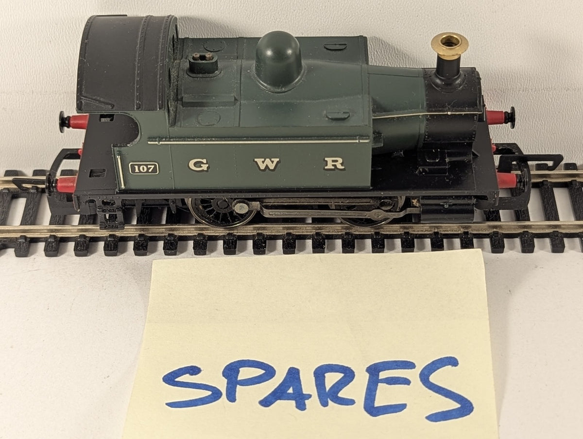 Hornby OO Gauge Holden Class 101 0-4-0T Steam Locomotive 107 GWR Green