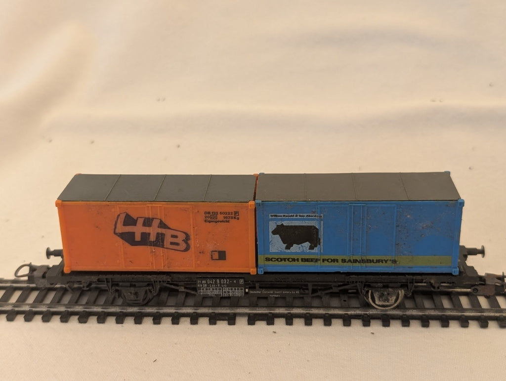 Lima OO Gauge BR Mk2B Corridor W16084 – Blue & Grey
