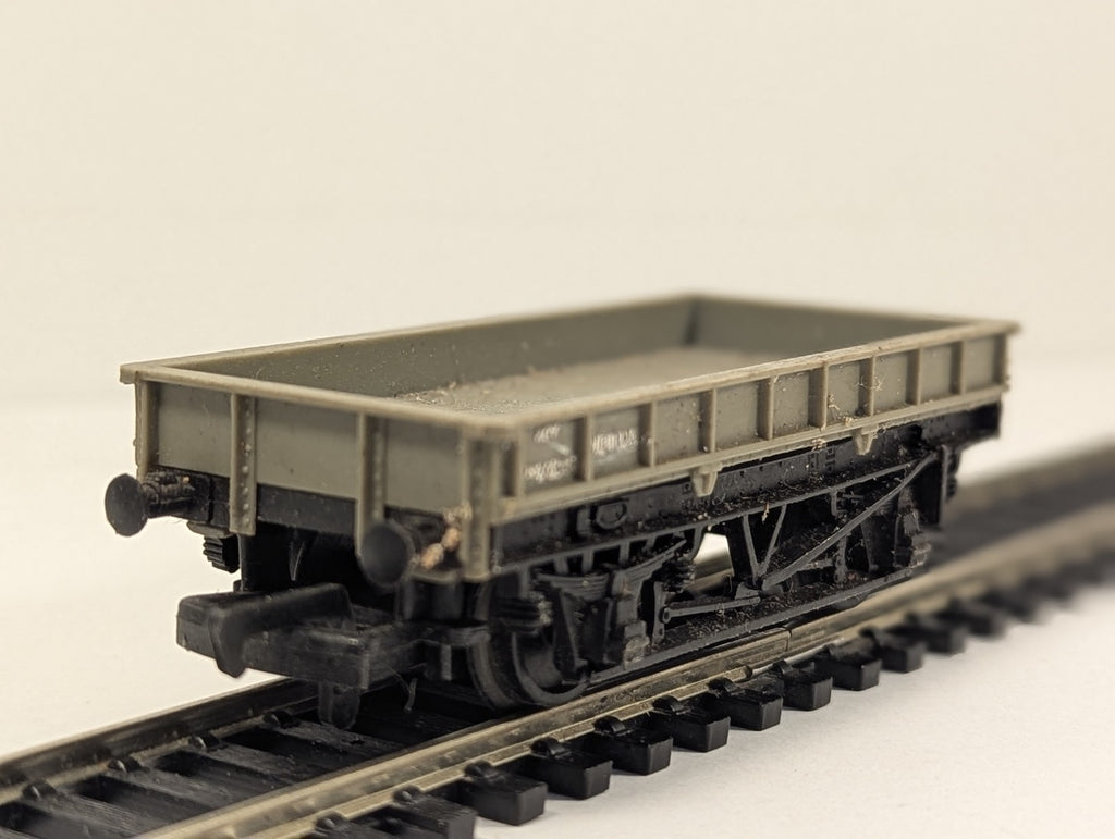 British Trix OO Gauge 20T Pig Iron Wagon Goods Wagon B74608 BR Grey Convertor