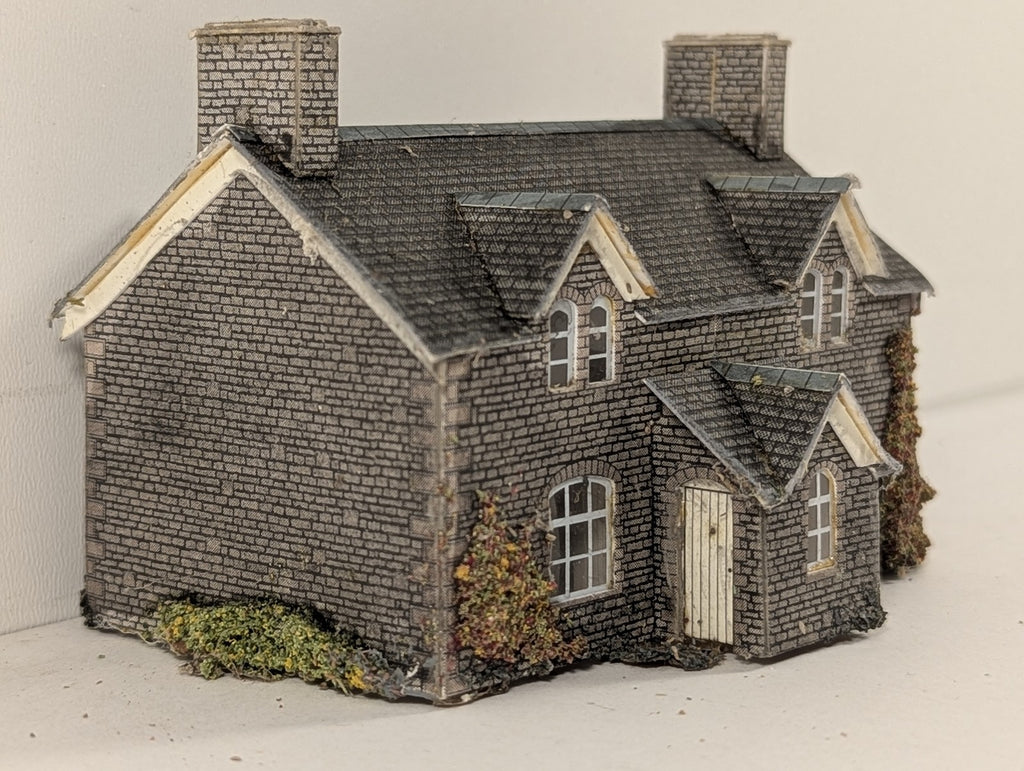 Metcalfe N Gauge Stone Country Cottages Model Building PO228