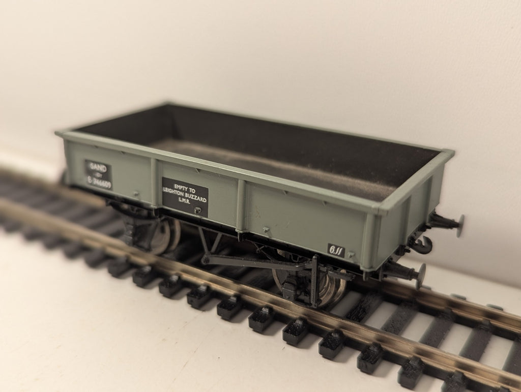Bachmann OO Gauge 13T Steel Sand Tippler Wagon BR Grey