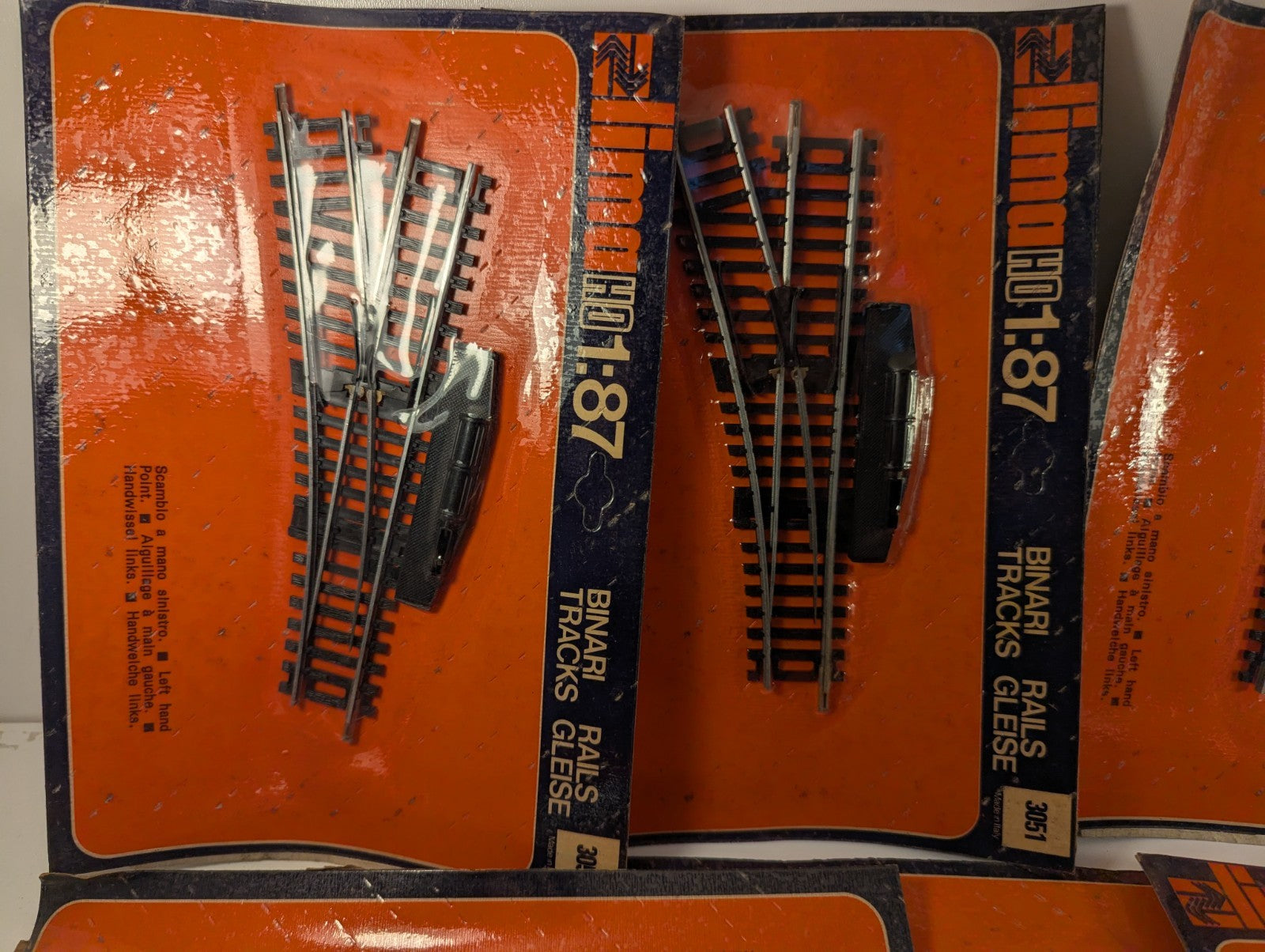 Job Lot of Lima OO Gauge Model Railway Points