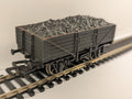 Dapol OO Gauge 7-Plank Open Wagon – Unpainted with Load