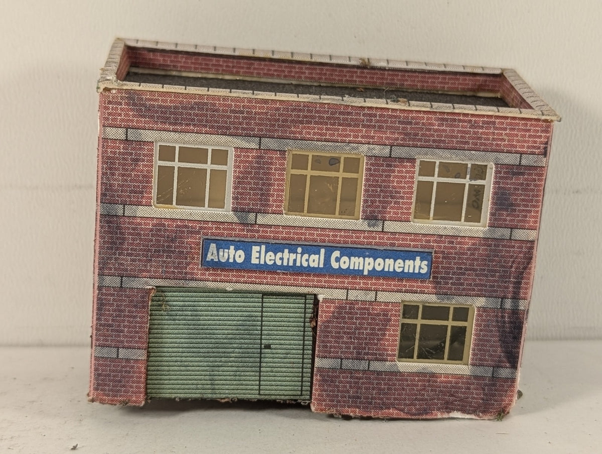 Metcalfe N Gauge Small Factory Building Red Brick PO283
