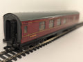 Hornby Dublo OO Gauge BR Maroon Brake Second Coach Passenger Coach M26143 4051