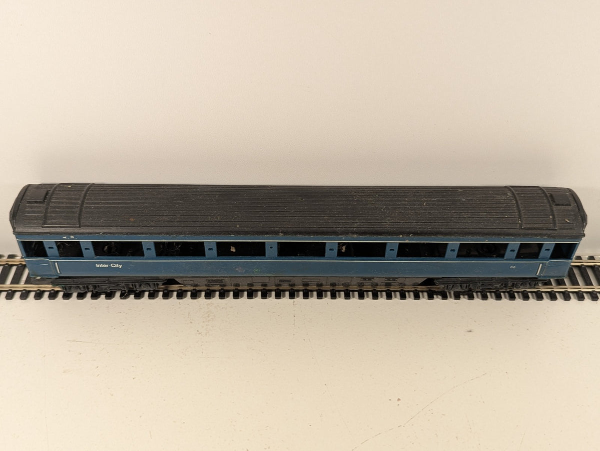 Hornby OO Gauge BR Mk3 Standard Class Coach Blue & Grey (Windows Missing)