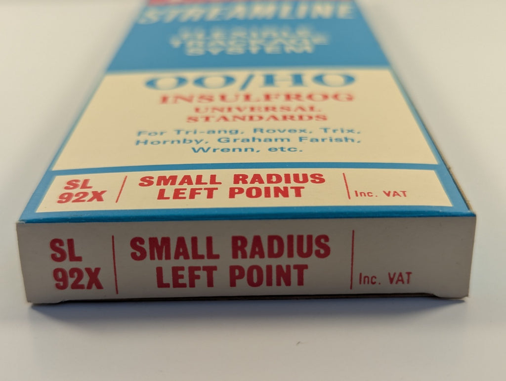 PECO SL92X OO/HO Small Radius Left Turnout Point