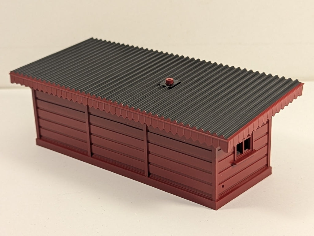 Hornby OO Gauge R513 Platform Waiting Room Maroon