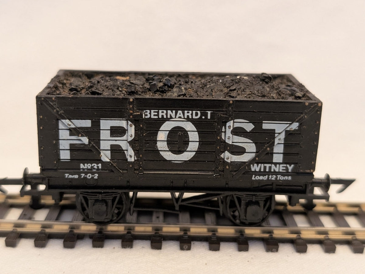 Graham Farish OO Gauge 7 Plank Open Wagon Bernard T. Frost Goods Wagon