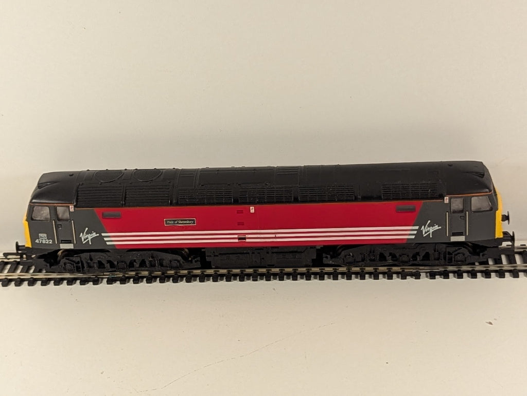 Hornby R1022 Class 47 Diesel Locomotive 47822 ‘Pride of Shrewsbury’ Virgin Train