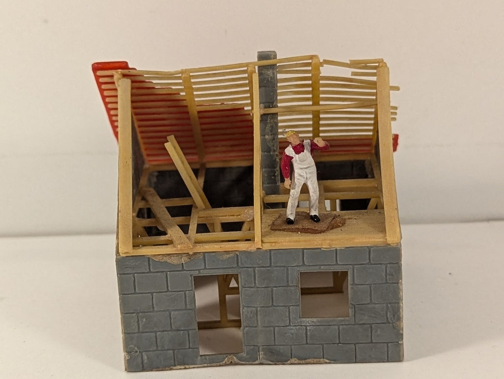 Faller HO Scale House Under Construction Building B-242