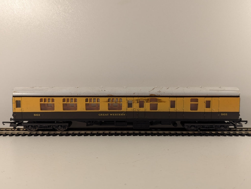 Lima OO Gauge GWR Mk1 Brake Second Corridor Coach