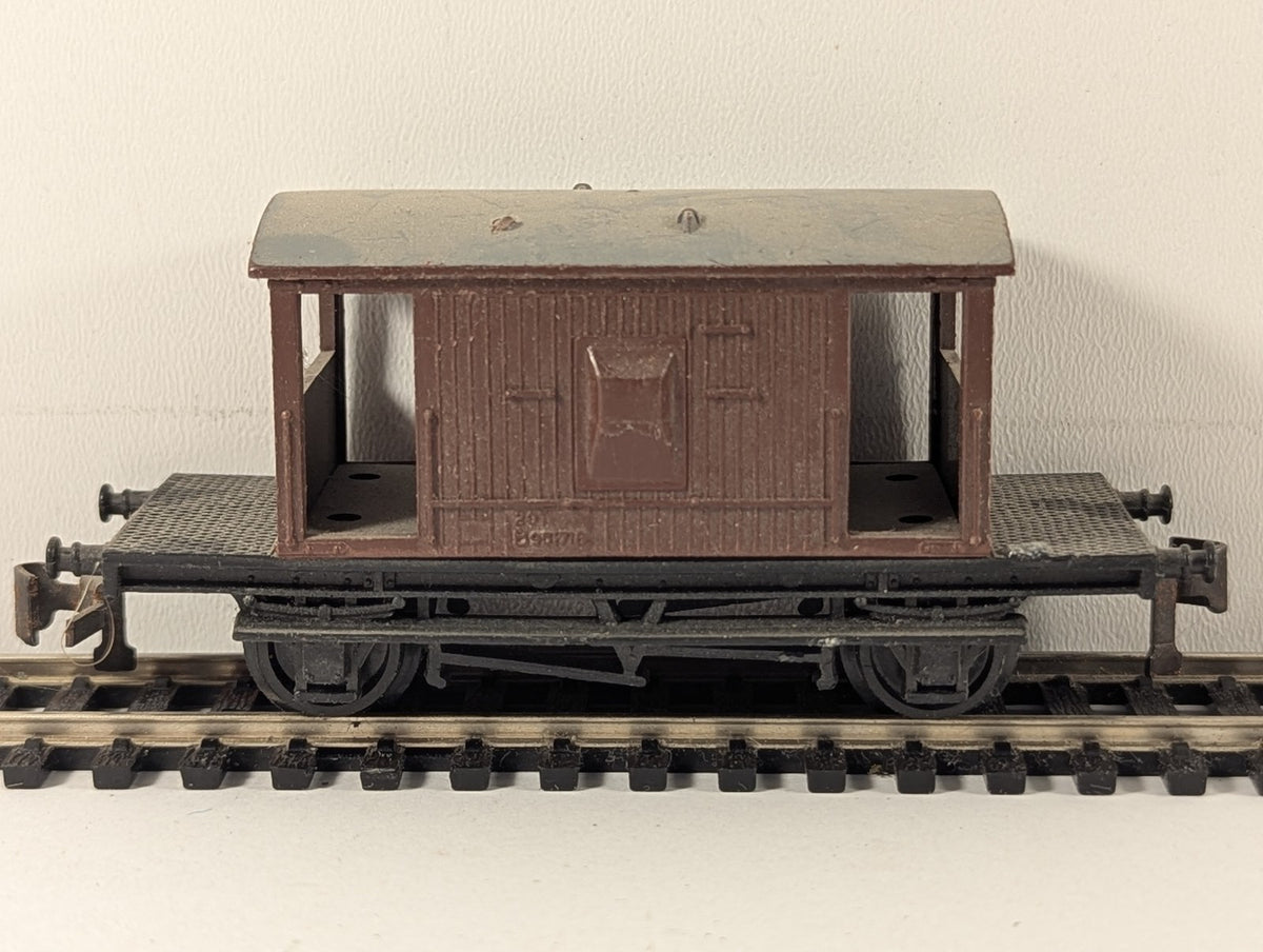 Jouef for Playcraft HO Scale BR 20 Ton Goods Brake Van Wagons B950718 BR Bauxite