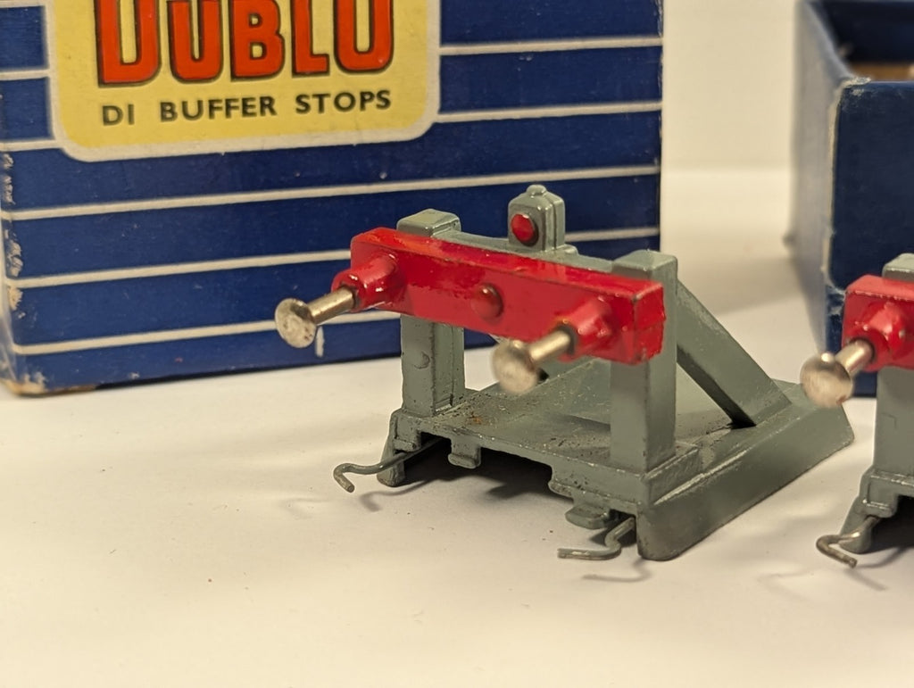 Hornby Dublo OO Gauge D1 Buffer Stops Pair Boxed