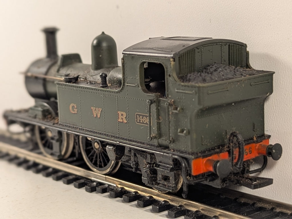 Airfix 54152-7 GWR 1400 Class 0-4-2 Tank Locomotive OO Gauge - Boxed -Non-Runner
