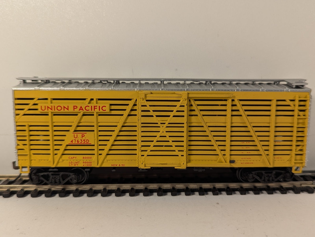 Athearn HO Scale 40ft Stock Car 47635D Union Pacific 1779
