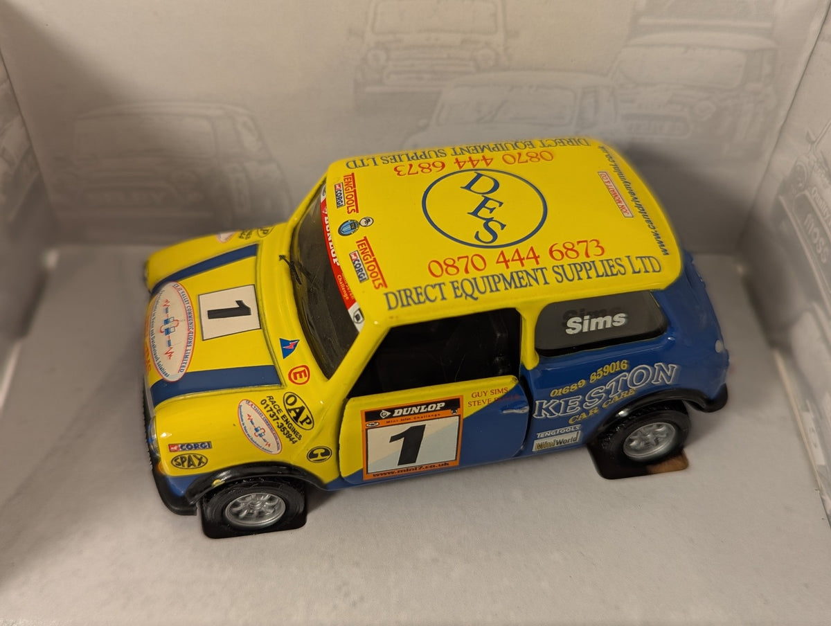 Corgi 1:36 Mini Seven-Mini Se7en Racing Club - Tim Sims Die-cast Model