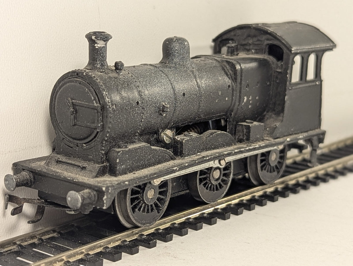 Tri-ang OO Gauge 0-6-0 Steam Locomotive Black Spares or Repair