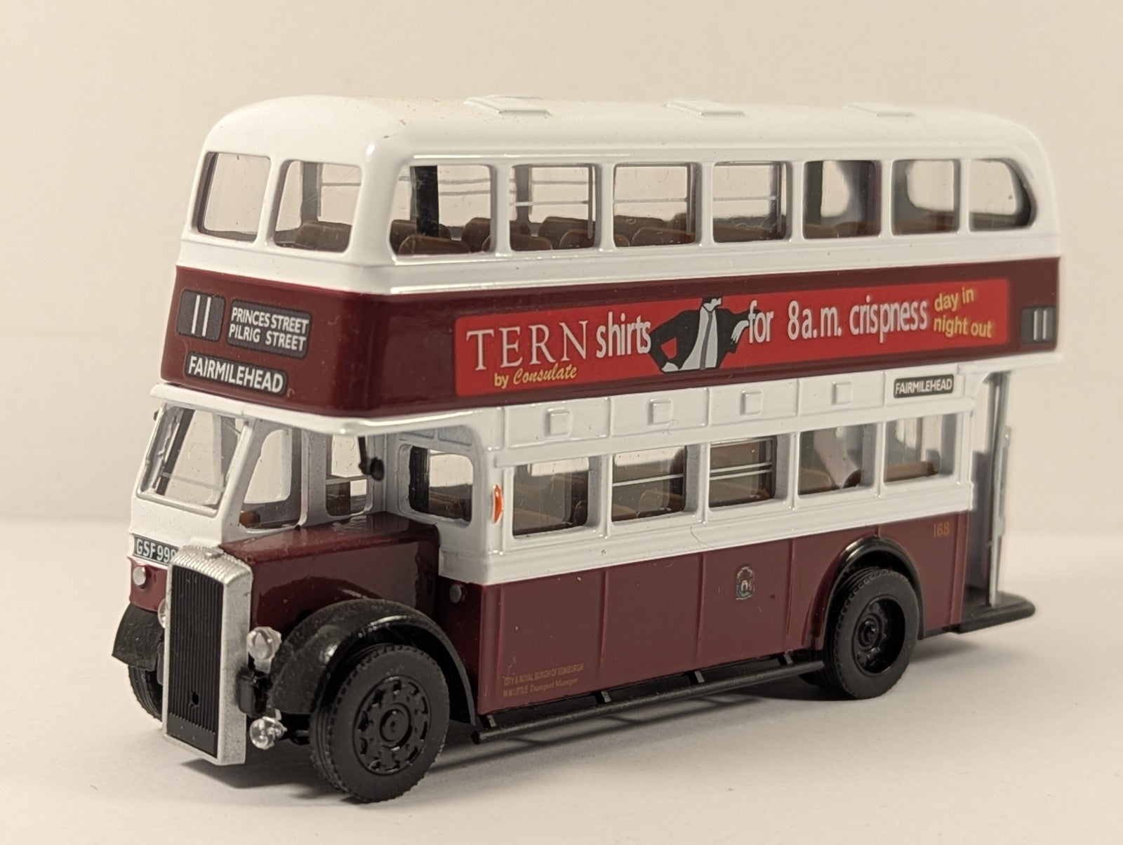 Forward Models Daimler CVD6 Edinburgh Corporation Bus GSF999