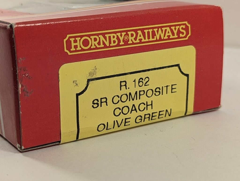 Hornby OO Gauge SR Composite Coach Passenger Coach 5544 SR Olive Green R162