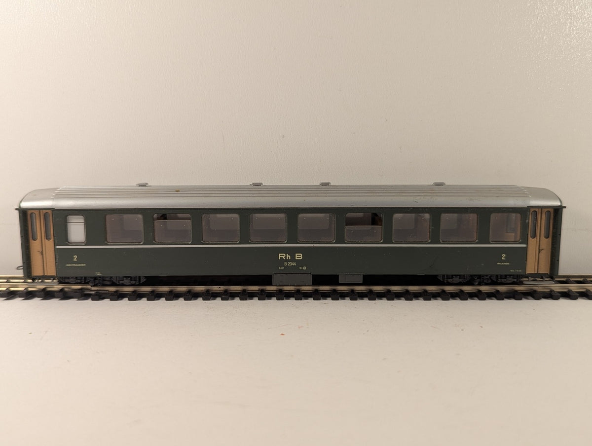 Bemo H0m Einheitswagen EW I B 2344 Passenger RhB green 3250 104