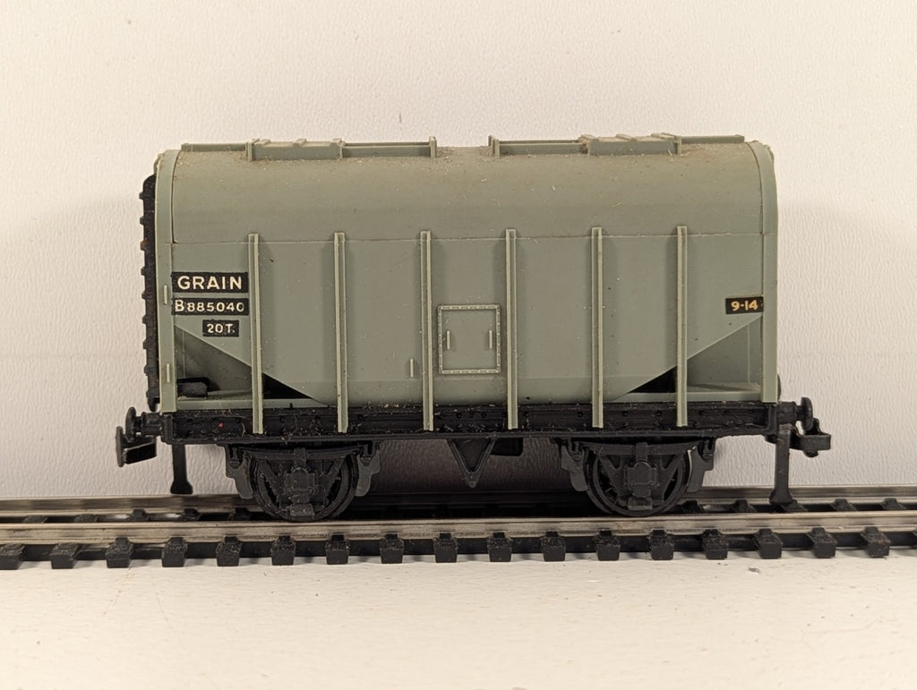 Hornby Dublo 32067 OO Gauge Grey 20-Ton Bulk Grain Wagon